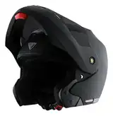 Casco Moto Rebatible Vertigo Crux Ventilaciones Visor Fume