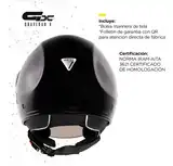Casco Moto Abierto Vertigo V20 Driver Solid Visor
