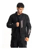 Campera Moto Vertigo De Verano Mesh Con Protecciones