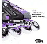 Rollers Patines Pro Stark Aluminio Ajustable