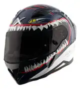 Casco Moto Integral Axor Hunter Alerón Doble Certificación