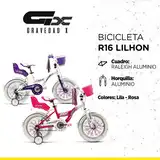 Bicicleta Raleigh Niña R16 4-6 Años Lilhon