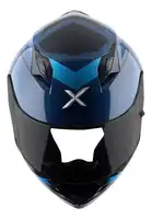Casco Moto Integral Axor Hunter Alerón Doble Certificación