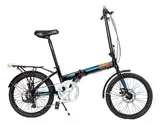 Bicicleta Plegable Raleigh R20 6v Freno Disco Ste