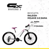 Bicicleta Mtb Raleigh M 2.0 Dama R27.5 21v