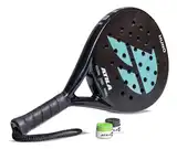 Paleta Padel Atila Huno Redonda Fibra Vidrio Núcleo Foam