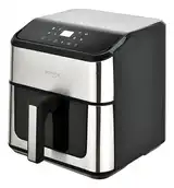 Freidora De Aire Digital 8 L Sin Aceite Negro-plateado Vonne