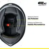Casco Moto Vertigo V50 Dark Edicion Especial