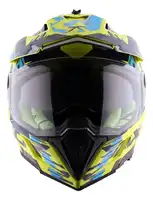 Casco Moto Axor X Cross Doble Visor Apto Pinlock Enduro Off Road