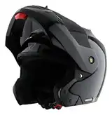 Casco Moto Rebatible Vertigo Crux Ventilaciones Visor Fume