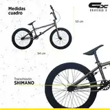 Bicicleta Raleigh Freestyle Jumpx R20 Aluminio