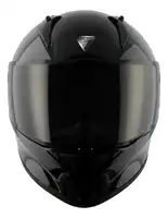 Casco Moto Integral Vertigo Bolt Alerón Visor Fume