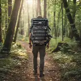 Mochila Táctica Camping Trekking Mochilero 45 L