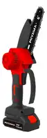 Sierra De Poda Eléctrica Inalámbrica 6" 20v Con 2 Baterías y Cargador
