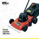 Cortadora Césped Eléctrica 6 Posiciones Canasto