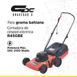 Cortadora Césped Eléctrica Grama Bahiana 2100w