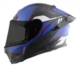 Casco Moto Integral Axor Saber Shadow Doble Certificación