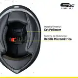 Casco Moto Vertigo V50 Dark Edicion Especial