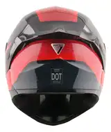 Casco Moto Integral Vertigo Sonic Trigger Alerón Visor Fume
