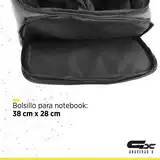 Mochila Matera Porta Notebook Impermeable Viajes