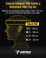 Casco Moto Vertigo V60 Iconic Doble Visor
