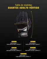 Guantes Moto Vertigo C Protección Rígida Nudillos