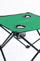 Set Mesa Plegable Camping Infantil + 2 Bancos