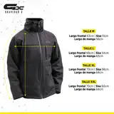 Campera Moto Vw2 Softshell Micropolar Vertigo