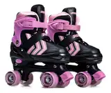 Patines Niños 4 Ruedas Extensible Ajustables Rainbow