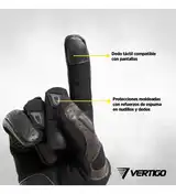 Guantes Moto Vertigo Con Protección