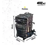 Mochila Táctica Camping Trekking Mochilero 45 L