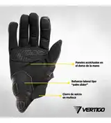 Guantes Moto Vertigo Con Protección