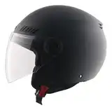 Casco Moto Abierto Con Visor Axor Kioto Solid Doble Certificación
